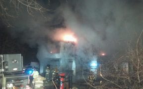 Just after 4am on 2/2/13, the Good-Will Fire Department responded to a call for a structure fire on Taft Avenue. Heavy fire was found throughout a two-story commercial building and a 2nd alarm was called.