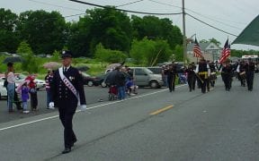   Members of Good-Will joined fellow Town of Newburgh fire departments in the annual Memorial Day parade in 2004.