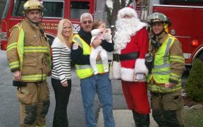 On Sunday, December 19th, 2010, the Good-Will Fire Department escorted Santa Claus throughout the fire district aboard a fire truck to make a brief pre-Christmas visit with the neighborhood children. Along the way, Santa passed out hundreds of candy canes while stopping at local residences and businesses. Firefighters then delivered Santa to the annual Christmas party at the Good-Will firehouse. (Videos and photos by John Gaudioso, Jr.)